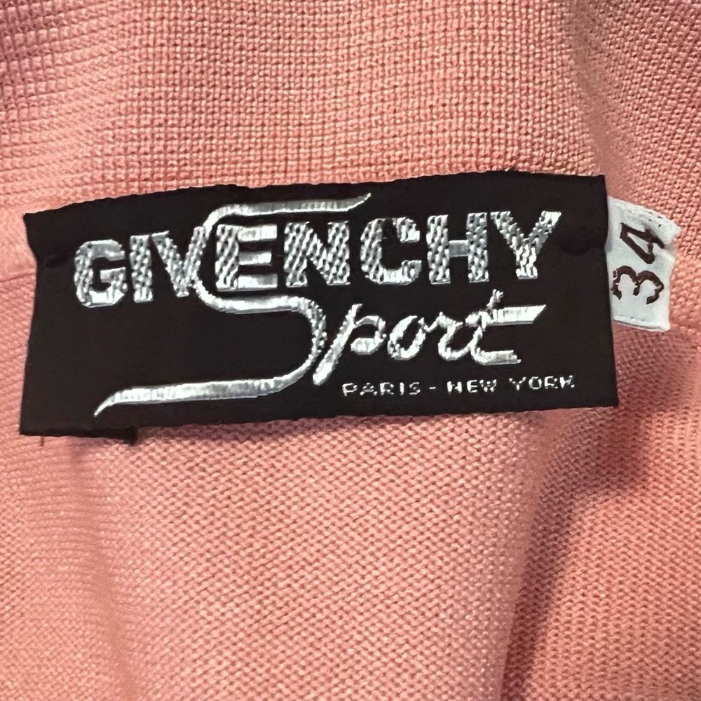Givenchy Sport Vintage Collared Button Front Cardigan Size 34/S - Picture 4 of 4